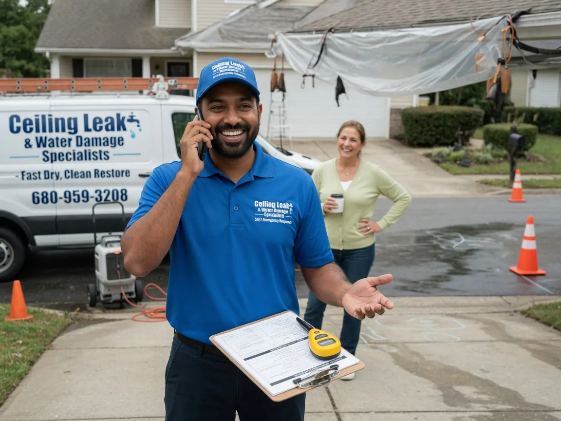 Ceiling Leak Cleanup Thiells, NY FAQs